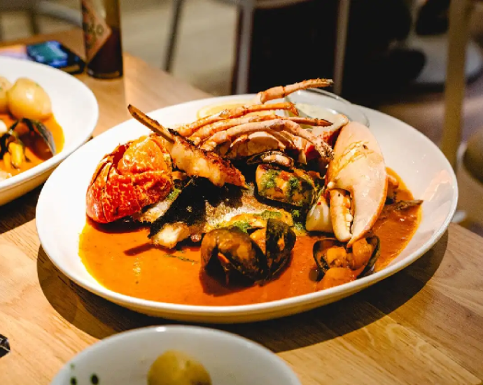 Seafood restaurants in london